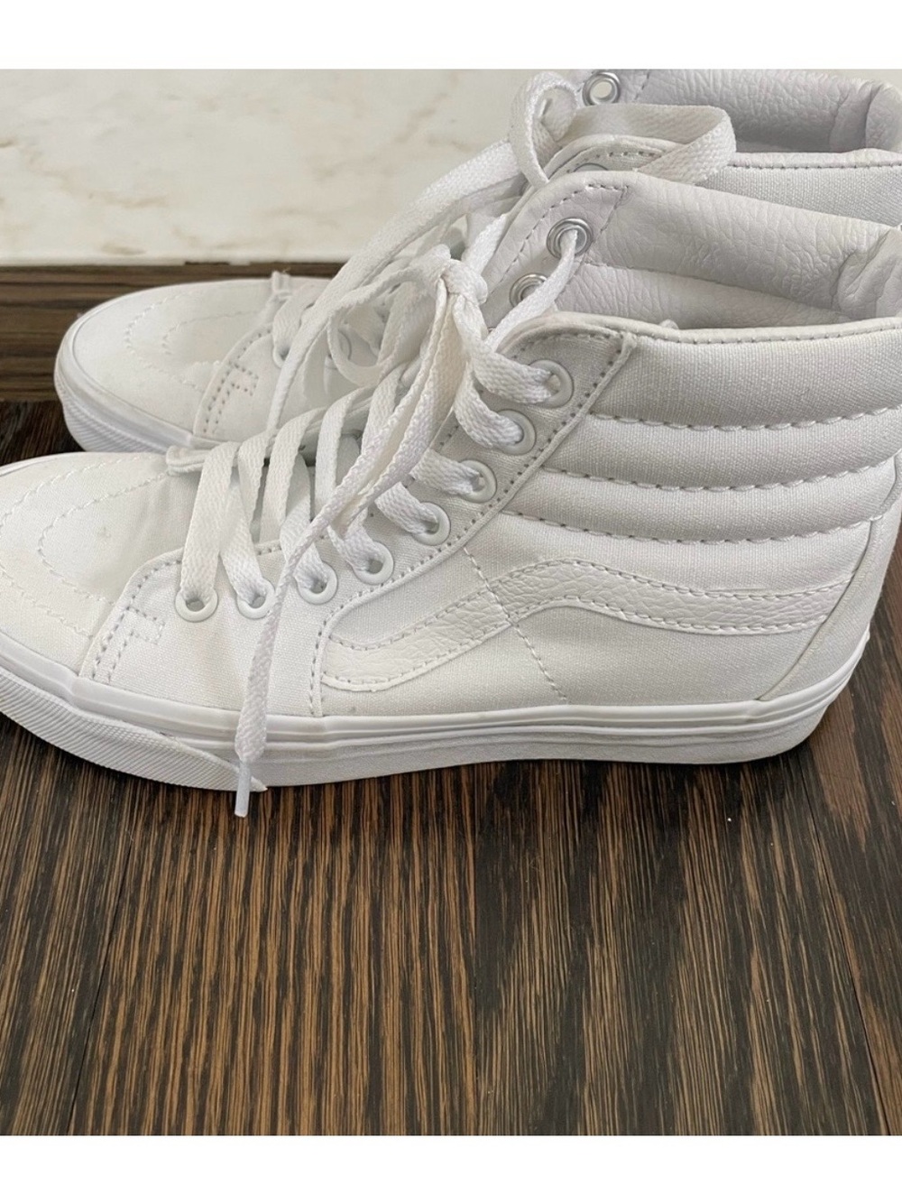 Vans Women's High-Top Sneakers in White